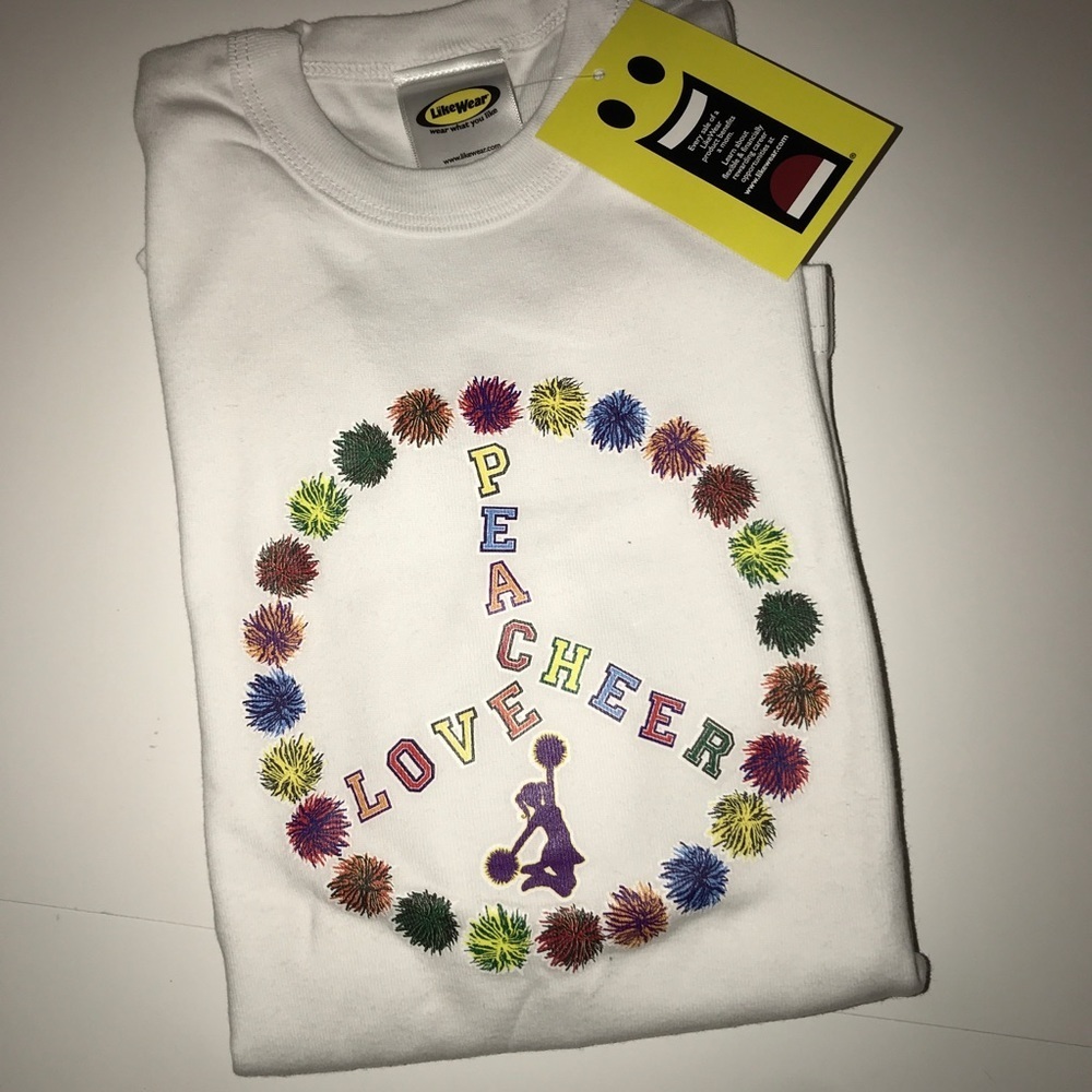☮️Peace, Love, Cheer Long Sleeve